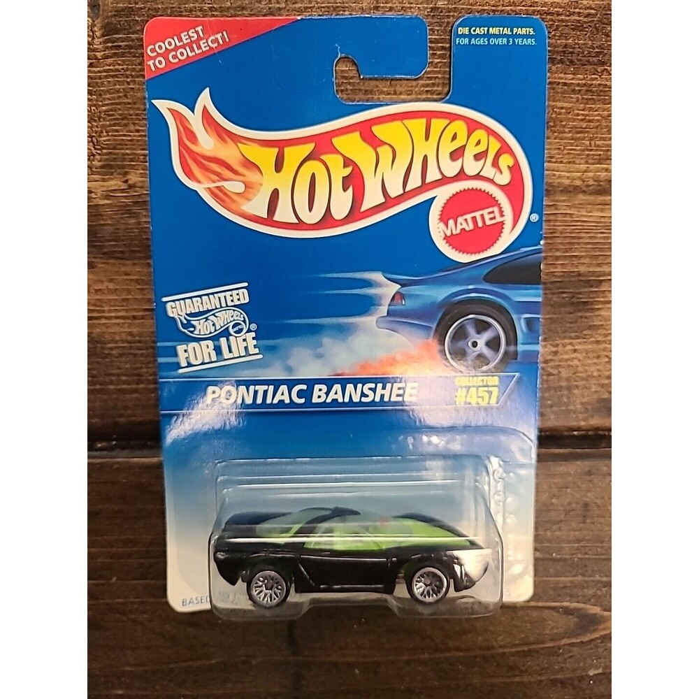 Vintage NOS NEW  1995 Hot Wheels #457 Pontiac Banshee